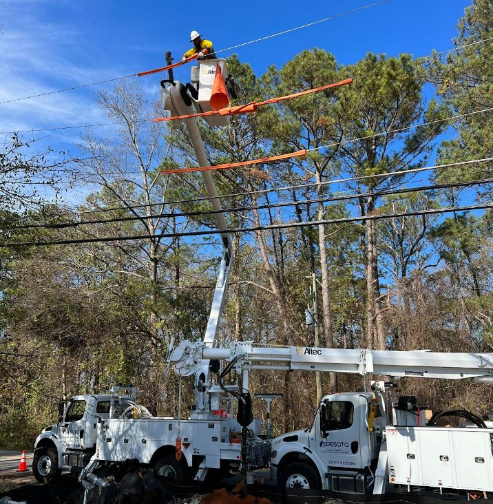 B Phase Pole Installation